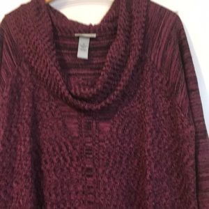 Cowl neck sweater